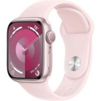 Умные часы Apple Watch Series 9 41mm Aluminium Case, Pink Sport Band S/M