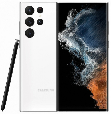 Смартфон Samsung Galaxy S22 Ultra 5G, 12/512GB, Phantom White