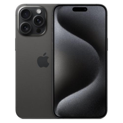 Смартфон Apple iPhone 15 Pro Max, 1Tb, nano SIM+eSIM, Black (Черный)