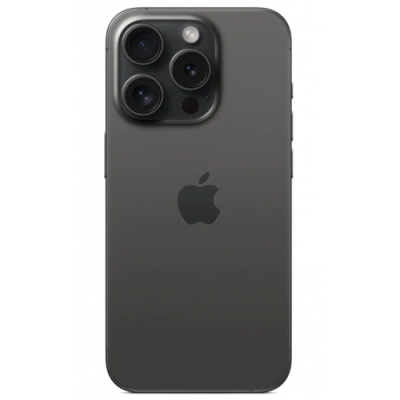 Смартфон Apple iPhone 15 Pro, 1Tb, nano SIM+eSIM, Black (Черный)