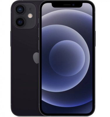 Смартфон Apple iPhone 12 mini, 256Gb, Black (nano SIM+eSIM)