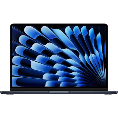Ноутбук Apple MacBook Air 13 (M3, 8C CPU/8C GPU, 16Gb, 256Gb SSD), MC8K4, Midnight