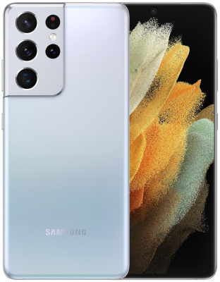 Смартфон Samsung Galaxy S21 Ultra 5G, 12/256GB, Phantom Silver