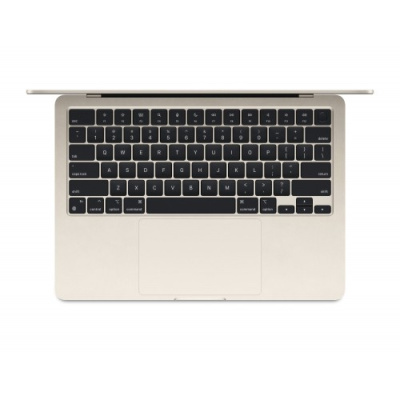 Ноутбук Apple MacBook Air 13 (M3, 8C CPU/10C GPU, 8Gb, 512Gb SSD), MRXU3, Starlight