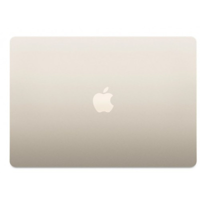 Ноутбук Apple MacBook Air 15 (M3, 8C CPU, 10C GPU, 16Gb, 256Gb SSD), MC9F4, Starlight