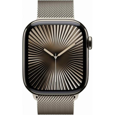 Умные часы Apple Watch Series 10 42mm Natural Titanium Case With Natural Milanese Loop
