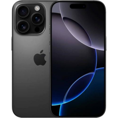 Смартфон Apple iPhone 16 Pro, 1Tb, nano SIM+eSIM, Black Titanium