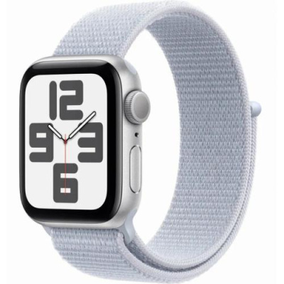 Часы Apple Watch Series SE 2024 40mm Aluminium Case, Blue Cloud Sport Loop